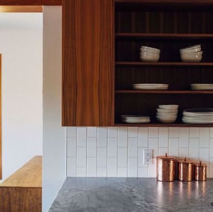 Picture of Wooden kitchen door