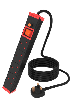 Picture of 4-hole 5-yard electrical extension cord