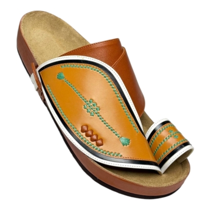 Picture of Saudi Genuine Leather Shoes with Original Birkenstock Footbeds