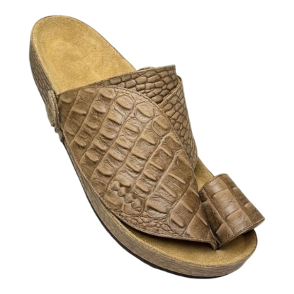 Picture of Saudi Genuine Leather Shoes with Orthopedic Footbeds
