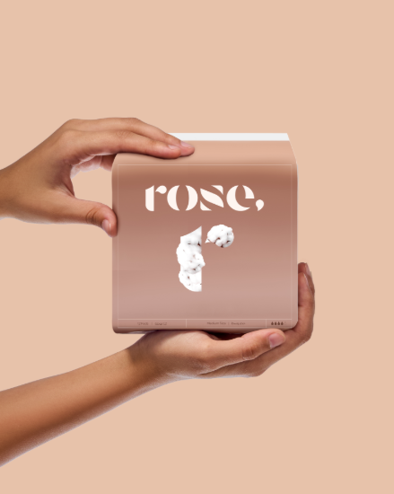 Picture of Rose Organic Medium Sanitary Pads