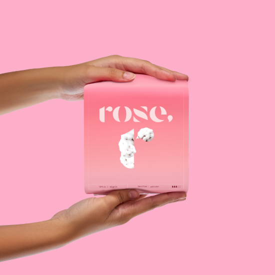 Picture of Rose Organic Small Sanitary Pads